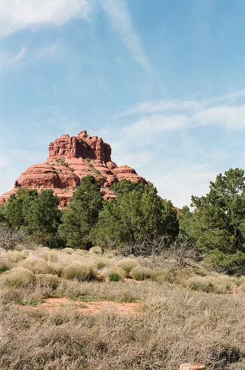 Bell Rock, Sedona, shot on Nikon FE
