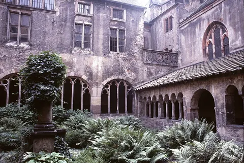 St-Pierre-le-Jeune, Strasbourg, shot on Nikon FE