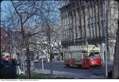 TTC PCC 4643 on King Street East