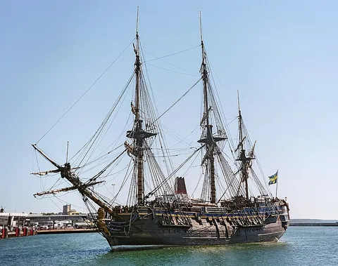 Götheborg III anländer till Visby