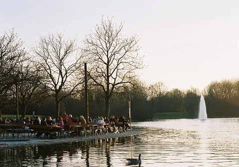 Ostpark Lake Munich 2015