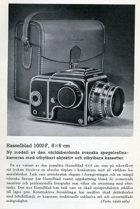 Hasselblad 1000F