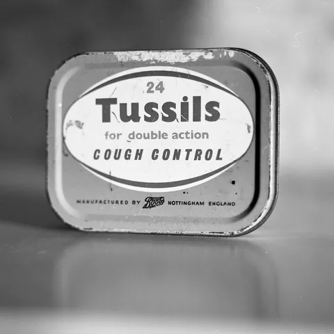 Tussils for double action cough control