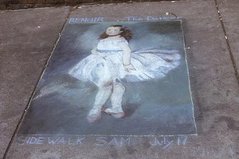 Sidewalk Sam Boston July 1974