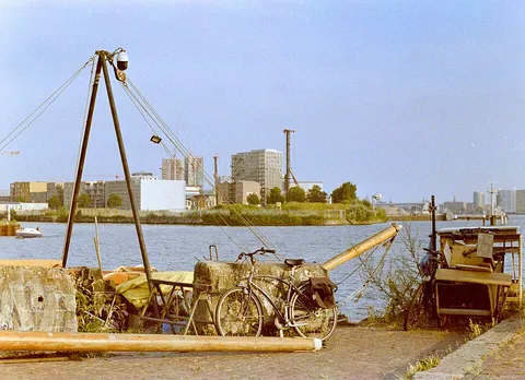 NDSM wharf, Amsterdam, shot on Nikon FE