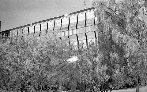 Yukon Legislature, shot on Pentax K1000