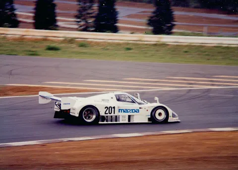 Mazda 787, Fuji 1991, shot on Nikon FE